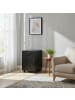 relaxdays Rollcontainer in Schwarz - (B)40 x (H)57 x (T)40 cm
