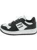TOMMY JEANS Retro Wmn Low Fancy Sneaker Schwarz