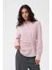 Kaffe Langarm - Hemd KAiris Tight fit in Light Pink Check