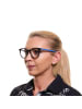 Web Unisex Optische Fassungen Rund Braun