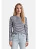 salzhaut Longsleeve ACHTERN Navy-Offwhite