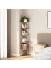 relaxdays Eckregal in Hellbraun - (B)20 x (H)125 x (T)20 cm