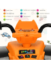 COSTWAY 12V Elektro Kinderquad mit Scheinwerfer in Orange