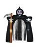 HOMCOM Aufblasbare Halloween-Dekoration-230L x 65B x 285H cm-Schwarz
