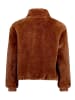 BETTY & CO Kunstfell-Jacke mit Taschen in braun