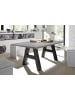 58 aufm Kessel ESSTISCH ausziehbar Elia 7 140 x 90 x 75 Esszimmertisch Schwarzstahl/Beton