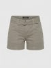 KOROSHI Kurzer Jeans-Farbgürtel in khaki