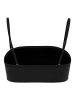 Pieces Bandeau-Top in Black
