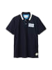 Tom Tailor Poloshirt ROUGH SLUB in Blau