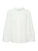 Kaffe Langarm-Bluse KAfreya Regular fit in Chalk