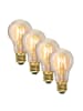 SATISFIRE Garten Party Lichterkette Illu 10x LED Edison Filament 10m weiß