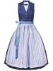 Berwin und Wolff  Midi Dirndl in Blau