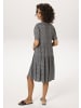 Aniston CASUAL Sommerkleid in schwarz-weiß