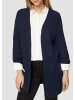 QS Strickjacke langarm in Blau