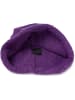 styleBREAKER Oversize Strickbeanie mit Rollrand in Violett