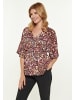 Usha Women Blouse in multicolor white