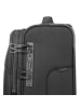 Pack Easy GoUp 4 Rollen Kabinentrolley S 53 cm mit Dehnfalte schwarz