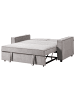 Beliani 3-tlg 2-Sitzer Sofa UTTELA in Grau