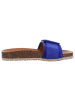 Verbenas Klassische Pantolette in blau
