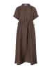 More & More Kurzarmkleid in espresso brown
