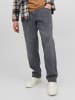 JACK & JONES PLUS Tapered Fit Jeans in Black Denim