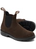 Blundstone Chelsea Boot "#2410 Brown Suede (Originals Series)" in Braun