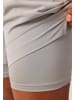 SNOCKS 2 in 1 Tainingshorts Herren in Silber Grau