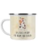 Mr. & Mrs. Panda Teetasse Kuh mit Spruch in Vintage