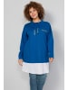 MIAMODA Sweatshirt in royalblau