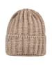 Sterntaler Strickmütze Umschlag in beige