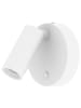 home24 Akku-Wandleuchte TEPA in Weiß