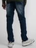 Petrol Industries Starling Straight Fit Denim Siku in Blau