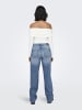 ONLY Straight-Fit jeans in Medium Blue Denim