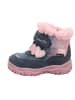 superfit Winterstiefel HUSKY+ in Blau/Rosa