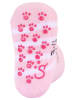 Sterntaler ABS Krabbelsocken 2er-Pack Katze in hellrosa