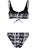 Urban Classics Bikini in black/white