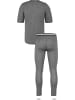 Normani Outdoor Sports Herren Merino-Set T-Shirt und Unterhose in Grau