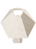 Beliani Stehleuchte DEMBI in Beige - (W) 35 x (H) 104 x (L) 35 cm