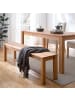 home24 home24 Sitzbank (1er Set) - Buche - Massivholz Buche geölt - 160.0 x 45.0 x 35.0 cm in Buche