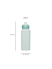 Mepal Pop-Up Trinkflasche Campus Switch 400 ml in Cool Mint / Cool Blue