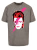 F4NT4STIC Oversize T-Shirt David Bowie Oversize T-Shirt in Asphalt