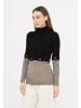 TOOCHE Pullover & Strickjacke "Dual Black Elegance" in schwarz