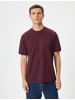 KOTON T-shirt in Bordo