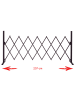 MCW Absperrgitter B34 ausziehbar, Höhe 103cm, Breite 27-207cm
