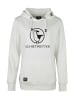 SCHIETWETTER Kapuzenpullover "Schietwetter", Hoodie in white