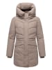 Marikoo Kurzmantel Delilah 16 in Taupe Grey
