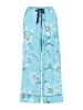 Cyberjammies Madelyn Wide Leg Pyjama Bottoms Nachtwäsche in blau