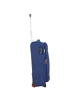 Roncato Crosslite 2 Rollen Kabinentrolley S 55 cm mit Dehnfalte blu