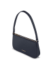Lazarotti Bologna Leather Schultertasche Leder 22 cm in navy