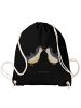 Mr. & Mrs. Panda Gym-Tasche Pinguin Liebe ohne Spruch in Schwarz